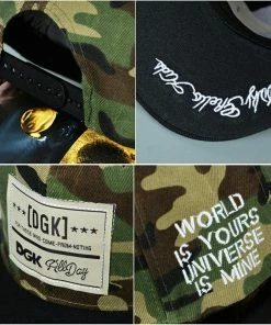 XGY Store Rock Style Hot Camouflage Hip Hop Street Skateboard Baseball Cap Leisure Adjustable Hat Snapback Cap For Men Women Couple Gifts