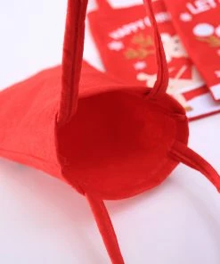 Ur Cabinet Store Santa Claus Kids Candy Present Bags Handbag Pouch Wedding Sack Gift Bag New Arrival Dropshipping Christmas Gift Bag Collection