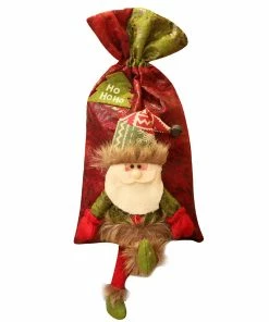 The American Store Christmas Gift Bag Collection Santa Claus Snowman Elk Christmas Candy Packaging Christmas Kids Toy Candy Bag Apple Bag Christmas Decoration For Home