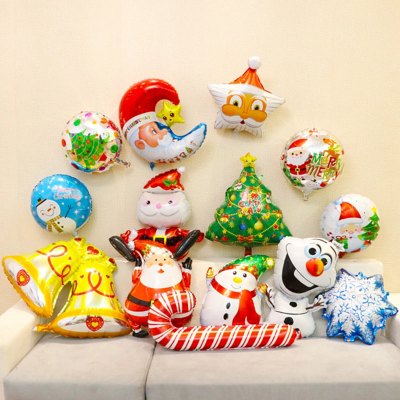 Party Balloon Santa Claus Foil Balloons Merry Christmas Party Decoration Helium Balloon Christmas Tree Big Inflatable Toy Xmas Candy Cane Star 15 Party Balloon Santa Claus Foil Balloons Merry Christmas Party Decoration Helium Balloon Christmas Tree Big Inflatable Toy Xmas Candy Cane Star