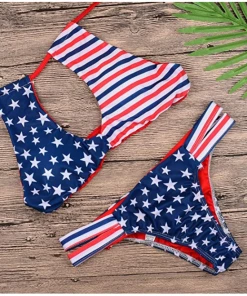 Online American Store Women Clothing Aihihe Women's Two Pieces Bikini Set Swimsuit American USA Flag Halter Top Triangle Bottom Bathing Suit Beachwear 12 Online American Store Women Clothing Aihihe Women's Two Pieces Bikini Set Swimsuit American USA Flag Halter Top Triangle Bottom Bathing Suit Beachwear