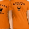 Kuakuayu-emilygu Store Halloween Women Clothing Kuakuayu HJN Camp Half Blood T-shirt Percy Jackson Halloween Costume 2 Sided Print Women Fitted Ladies, Unisex Size Shirts