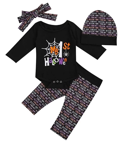 Baby & Children's Clothes Store Halloween Kids Costumes New Halloween Skull Clothes Set Baby Boy Cotton T-shirt Top Harem Pant Black&White Infant Outfit Children Tracksuit Set 5 Baby & Children's Clothes Store Halloween Kids Costumes New Halloween Skull Clothes Set Baby Boy Cotton T-shirt Top Harem Pant Black&White Infant Outfit Children Tracksuit Set