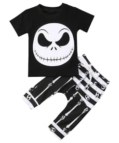 Baby & Children's Clothes Store Halloween Kids Costumes New Halloween Skull Clothes Set Baby Boy Cotton T-shirt Top Harem Pant Black&White Infant Outfit Children Tracksuit Set 23 Baby & Children's Clothes Store Halloween Kids Costumes New Halloween Skull Clothes Set Baby Boy Cotton T-shirt Top Harem Pant Black&White Infant Outfit Children Tracksuit Set