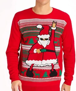 Online American Store Winter Christmas Sweater Men Women Warm Printed Knitted Jumper Top Couple Lovers Xmas Pullover Casual Loose Ladies Male Sweaters