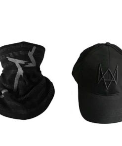 The American Store Black Face Mask Game Watch Dogs Game Face Tube Mask Warmer Scarf Cosplay Halloween Costume