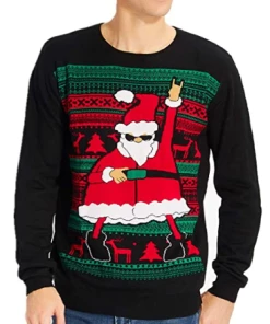 Online American Store Winter Christmas Sweater Men Women Warm Printed Knitted Jumper Top Couple Lovers Xmas Pullover Casual Loose Ladies Male Sweaters