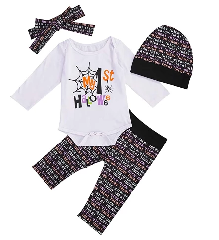 Baby & Children's Clothes Store Halloween Kids Costumes New Halloween Skull Clothes Set Baby Boy Cotton T-shirt Top Harem Pant Black&White Infant Outfit Children Tracksuit Set 9 Baby & Children's Clothes Store Halloween Kids Costumes New Halloween Skull Clothes Set Baby Boy Cotton T-shirt Top Harem Pant Black&White Infant Outfit Children Tracksuit Set