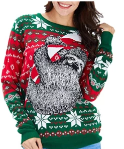 Online American Store Winter Christmas Sweater Men Women Warm Printed Knitted Jumper Top Couple Lovers Xmas Pullover Casual Loose Ladies Male Sweaters