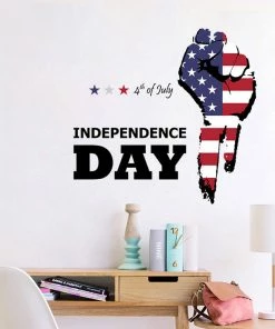 Online American Store Self-Adhesive Wall Sticker 4th Of July Removable Sticker PVC Wall Decal For Independence Day Family Shopping Mall Decoration 10 Online American Store Self-Adhesive Wall Sticker 4th Of July Removable Sticker PVC Wall Decal For Independence Day Family Shopping Mall Decoration