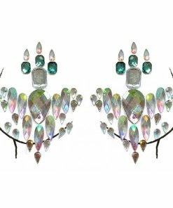 The American Store Shellhard 12 Styles Adhesive Sticky Gems Sticker Makeup Face Boob Jewel Crystal Festival Gems Party Makeup Stickers For Body Art Halloween Temporary Tekashi69 Tattoos