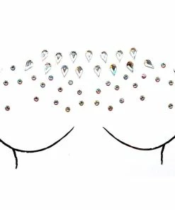 The American Store Shellhard 12 Styles Adhesive Sticky Gems Sticker Makeup Face Boob Jewel Crystal Festival Gems Party Makeup Stickers For Body Art Halloween Temporary Tekashi69 Tattoos