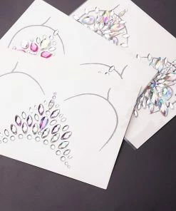 The American Store Shellhard 12 Styles Adhesive Sticky Gems Sticker Makeup Face Boob Jewel Crystal Festival Gems Party Makeup Stickers For Body Art Halloween Temporary Tekashi69 Tattoos