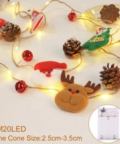 The American Store Snowman Christmas Tree LED Garland String Lights Christmas Decoration For Home 2019 Christmas Ornaments Navidad Natal New Year