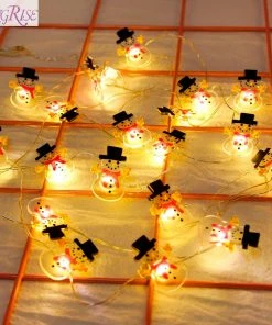 The American Store Snowman Christmas Tree LED Garland String Lights Christmas Decoration For Home 2019 Christmas Ornaments Navidad Natal New Year