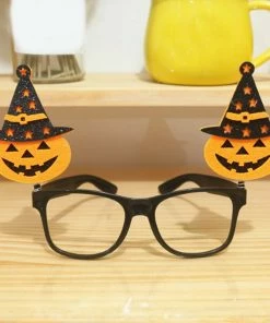 Exquisite Products For The Homedesign Store Spoof Props Pumpkin Kids Creative Party Decoration Festival Supplies Glasses Frame Bat Halloween 2019 New 1PC Children