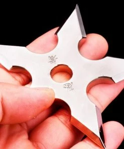 Celeste Store Stainless Steel Ninja Star Wall Hanger Coat Decorative Hook Creative Darts Decorative Hooks For Clothes Hangers Wall Hook Trending