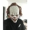Labeol Store Stephen King's It Mask Pennywise Horror Clown Joker Mask Clown Mask Halloween Cosplay Costume Props