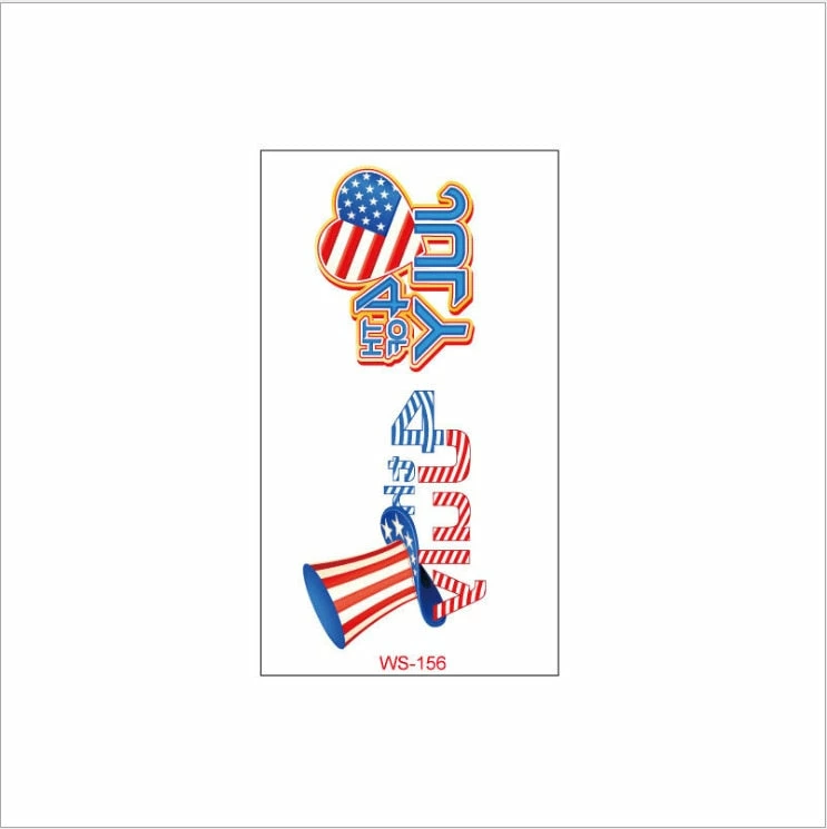 The American Store Tattoo Stickers US Country Flag Tattoo Stickers Body Face Art Tattoo Decals For National Day Independence Day 4th Of July 6 The American Store Tattoo Stickers US Country Flag Tattoo Stickers Body Face Art Tattoo Decals For National Day Independence Day 4th Of July