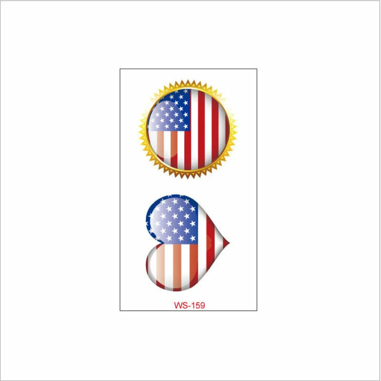 The American Store Tattoo Stickers US Country Flag Tattoo Stickers Body Face Art Tattoo Decals For National Day Independence Day 4th Of July 9 The American Store Tattoo Stickers US Country Flag Tattoo Stickers Body Face Art Tattoo Decals For National Day Independence Day 4th Of July