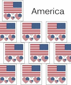 The American Store Tattoo Stickers US Country Flag Tattoo Stickers Body Face Art Tattoo Decals For National Day Independence Day 4th Of July 27 The American Store Tattoo Stickers US Country Flag Tattoo Stickers Body Face Art Tattoo Decals For National Day Independence Day 4th Of July
