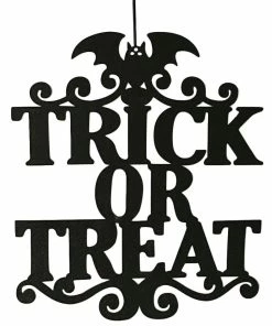 LoveFaith Store The Witch Is In Halloween Hanging Sign Door Hanging Halloween Decoration