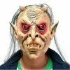 WZF Daily Goods Store Tricky Latex Full Face Red Eyes Long Hair Wig Mask Halloween Toothy Zombie Cosplay Horror Masks HQ Halloween Mask