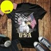 Onlineamericanstore USA Eagle Shirt, Patriotic American Flag T-Shirt, Epic Murica 4th Of July Party