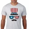 Onlineamericanstore Mens Clothing USA Top Hat T-Shirt Fourth 4th Of July Party Patriotic United States Of America
