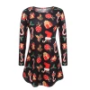 7cm Store 2018 Autumn Women Christmas Dress 5XL Plus Size New Year Festival Large Size Long Sleeve Tree Casual Vintage Winter Dress Ladies Christmas Women Clothing