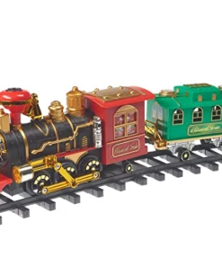 Online American Store New Christmas Train Painted Wood With Santa/bear Xmas Kid Toys Gift Ornament Navidad Christmas Decoration For Home New Year Gift 8 Online American Store New Christmas Train Painted Wood With Santa/bear Xmas Kid Toys Gift Ornament Navidad Christmas Decoration For Home New Year Gift