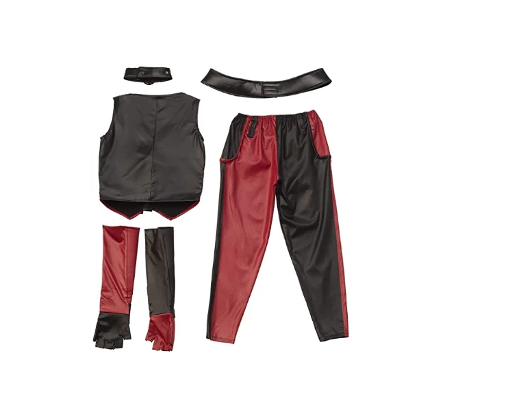 The American Store Harley Quinn Cosplay Costume, Joker Girl, Batman, DC Comics, Arkham Knight, Halloween Costume 5 The American Store Harley Quinn Cosplay Costume, Joker Girl, Batman, DC Comics, Arkham Knight, Halloween Costume