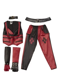 The American Store Harley Quinn Cosplay Costume, Joker Girl, Batman, DC Comics, Arkham Knight, Halloween Costume