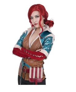 Online American Store Triss Merigold Cosplay Costume, The Witcher, Witch From The Witcher 2, Halloween Costume, Sorceress, Charmer, Adult, Halloween Costume Halloween Women Costumes