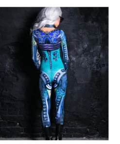 The American Store Vampire & Zombie Halloween Skeleton Costume | Women's Witch Bodysuit Halloween Women Costumes