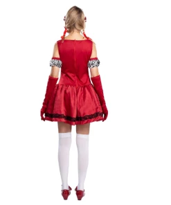 WSHDD Store S-6XL Sexy Women Little Red Riding Hood Costumes Adult Anime Cosplay Fantasy Game Uniforms Halloween Party Fancy Dress Halloween Women Costumes