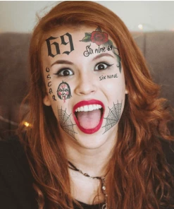 The American Store 6ix9ine Takashi Tattoo Replicas | Tattoo For Halloween Costume Or Concert Fashion Halloween Women Costumes