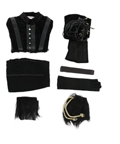 The American Store Yennefer Highly Detailed Cosplay Costume With Skirt From The Witcher 3: Wild Hunt, Yennefer Of Vengerberg Video Game Witch Halloween Costume