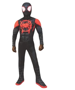Ainiel Costume Store Spider Man: Into The Spider-Verse Miles Morales Peter Parker Gwen Stacy Spiderman Halloween Cosplay Costumes Mask Kids Women Men