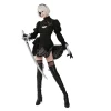 The American Store Halloween Women Costumes Chinese Size Nier Automata Yorha 2B Cosplay Suit Anime Women Outfit Disguise Costume Set Fancy Halloween Girls Party Black Dress