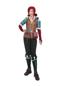 Online American Store Triss Merigold Cosplay Costume, The Witcher, Witch From The Witcher 2, Halloween Costume, Sorceress, Charmer, Adult, Halloween Costume Halloween Women Costumes
