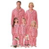 The American Store Family Matching Christmas Pajamas Set Adult Women Men Kids Stripe Sleepwear Nightwear 2017 New Arrival Fall Family Match Pjs Set Christmas Family Collection