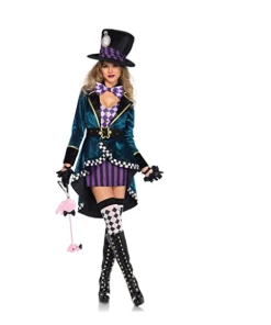 Hai Cospl Store Halloween Women Costumes Halloween Alice In Wonderland Costumes Women Magician Cosplay Girls Princess Quess Magic Cosplay Female Coat