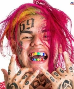 The American Store Tekashi 69 Neck Temporary Tattoo - Tekashi69 Halloween Costume | Rappers Temporary Tattoos Halloween Temporary Tekashi69 Tattoos