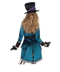 Hai Cospl Store Halloween Women Costumes Halloween Alice In Wonderland Costumes Women Magician Cosplay Girls Princess Quess Magic Cosplay Female Coat