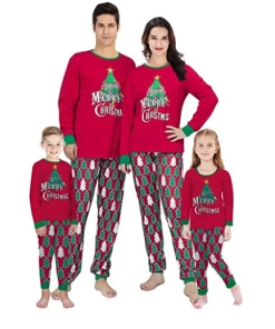 The American Store Christmas Family Pajamas Set Santa Adult Kids Women Sleepwear Nightwear Cosplay 2016 Long Sleeve Home Wear Christmas Family Collection