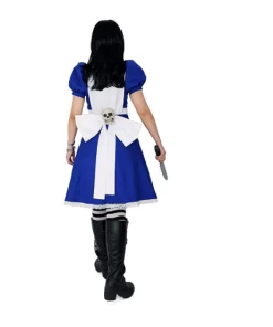 The American Store Cosplay Alice Madness Return Alice Costume Horror Costume Adult Cosplay Costume Women Cosplay Festival Clothing Cosplay Outfit Cosplay Prop Halloween Women Costumes