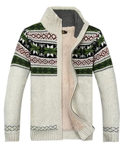 UNPADUPE Official Store Sweater Men 2018 Brand Concise Deer Christmas Sweater Coat Cardigan Male Printing Slim Mens Cardigan Sweater Coat Man Cardigan