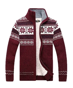 UNPADUPE Official Store Sweater Men 2018 Brand Concise Deer Christmas Sweater Coat Cardigan Male Printing Slim Mens Cardigan Sweater Coat Man Cardigan