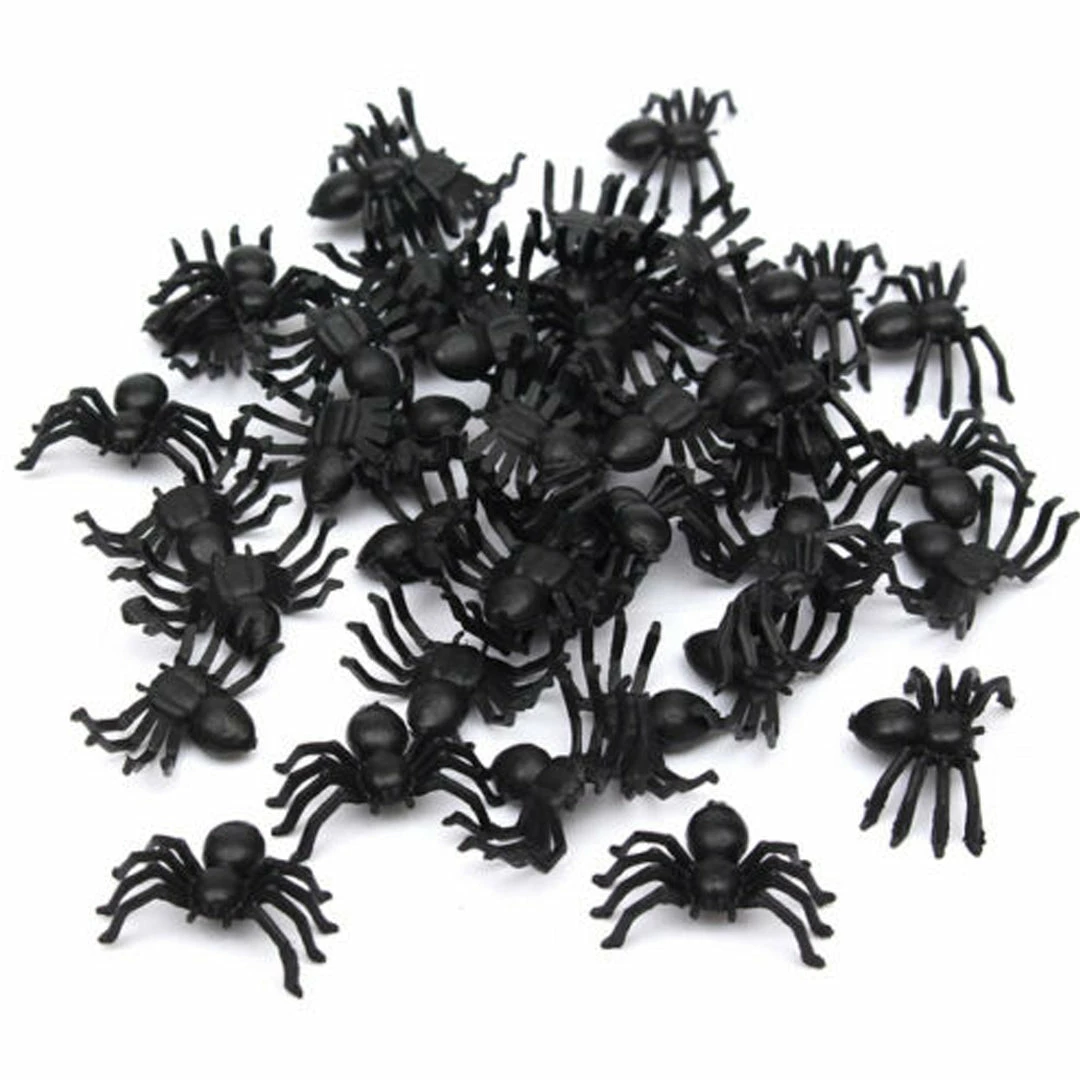International Home Garden Store Useful 50pcs 2*1.4cm Plastic Black Spider Halloween Decoration Festival Supplies Funny Prank Toys Decoration Realistic Prop Halloween Prop 5 International Home Garden Store Useful 50pcs 2*1.4cm Plastic Black Spider Halloween Decoration Festival Supplies Funny Prank Toys Decoration Realistic Prop Halloween Prop